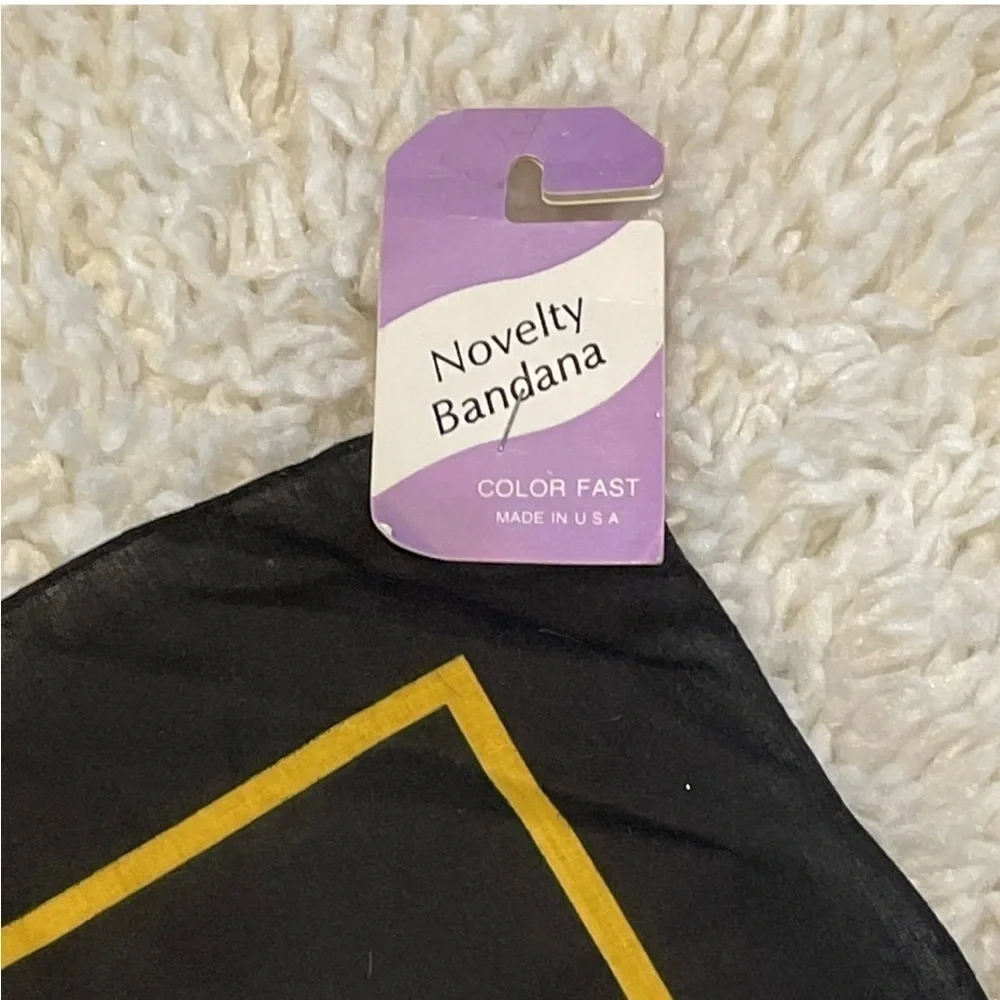 Vintage Military US Air Force Rolling Thunder Bandana Made In USA NWT - Picture 5 of 5